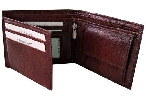 Men Plain Foldable Wallet