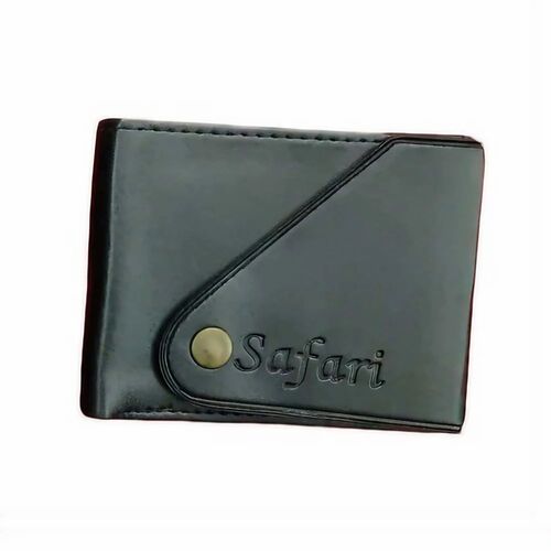 Men Two Fold Leather Wallet