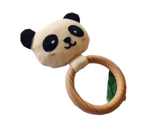 Panda Wooden Teether