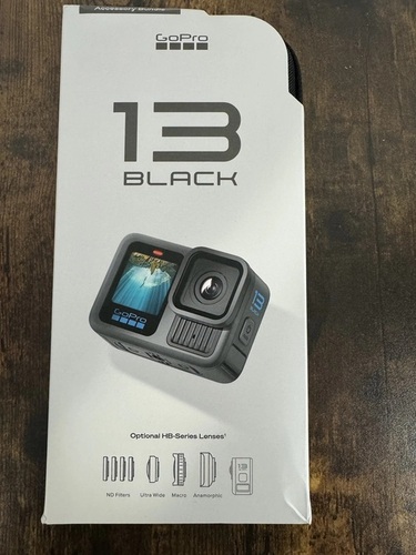 GoPro Hero13 Black 5.3K HyperSmooth 6.0 Action Video Camera Power