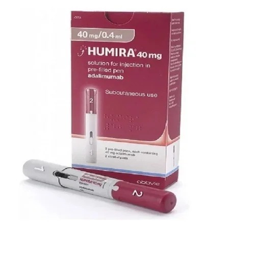 Humira Adalimumab 40Mg Injection, 40 Mg / 0.8 Ml - Age Group: Adult