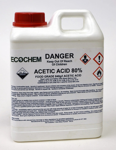 Liquid Acetic Acid - Grade: Agriculture Grade