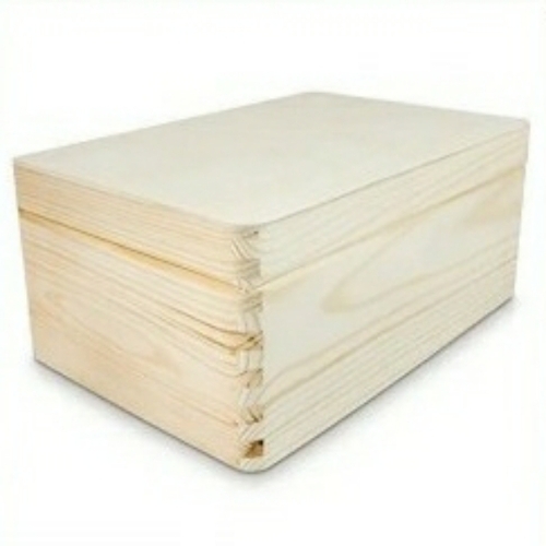 Rectangular Pine Wooden Box