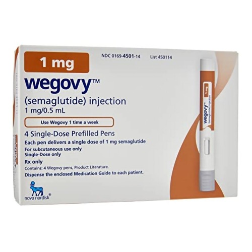 Wegovy 1Mg Semaglutide Injection, 0.5 Ml - Dosage Form: Injection