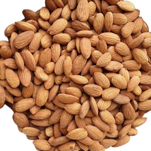 Almond Nuts - Brown Color, Grade A | Natural Nutrient-Rich Crunchy Fresh Kernels for Snacking and Cooking