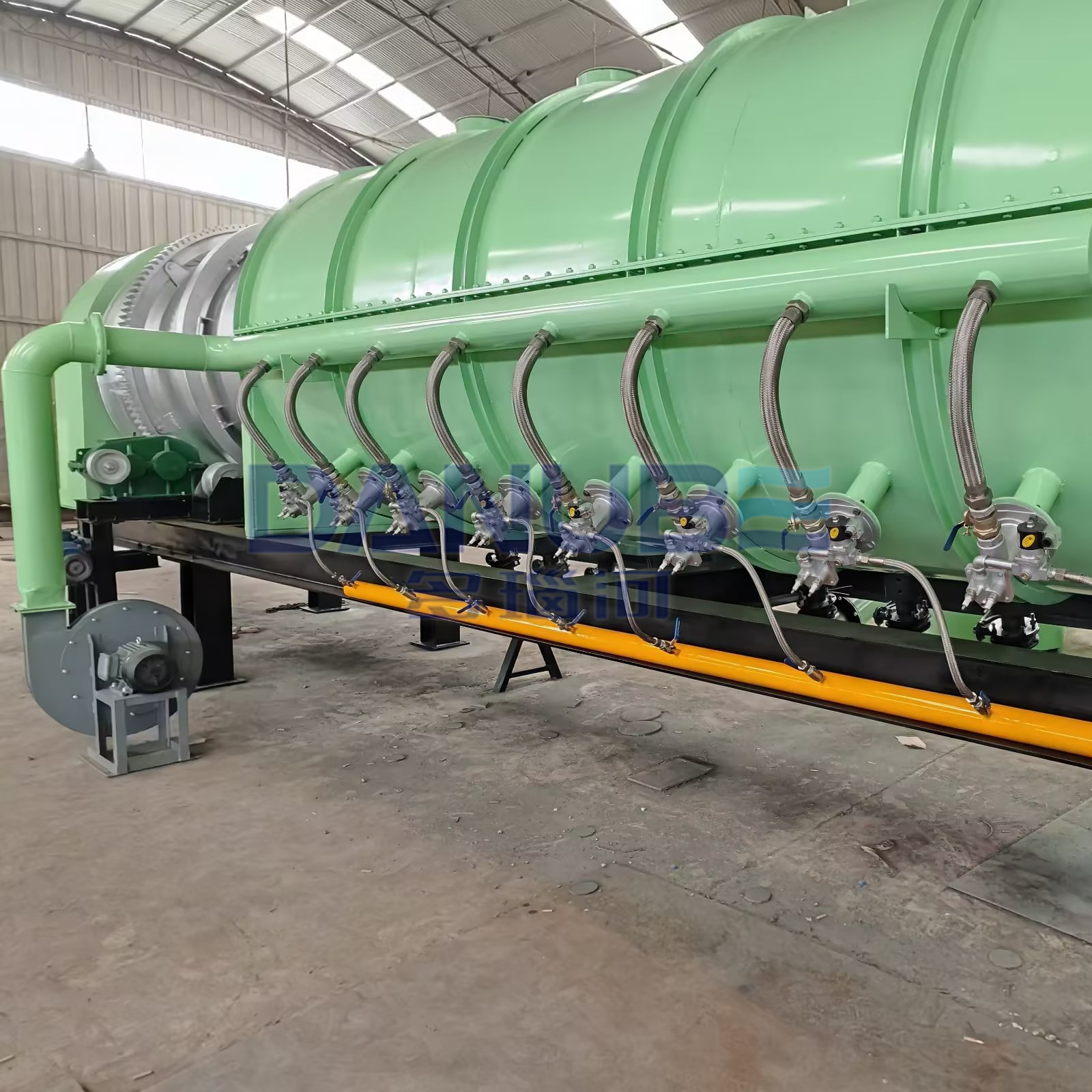 Carbon Powder Rod Production Line Charcoal Processing Equipment Bamboo Carbonization Machinery