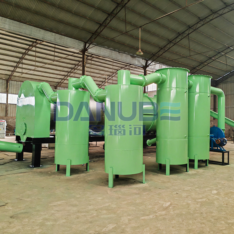 Continuous Carbonization Furnace Coconut Shell Carbonization And Molding Production Line - Capacity: 1000-3000Kg/H Can Be Customized Kg/Hr