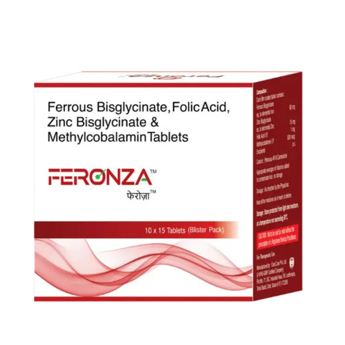 Ferrous Bisglycinate Zinc Methylcobalamin Tablets