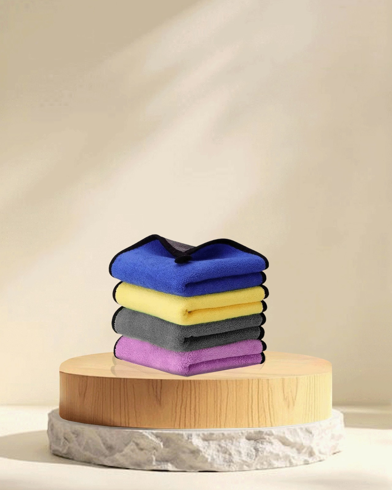 Microfiber Cloth 40 cm x 40 cm 600 GSM | Ultra Thick Premium Cleaning Cloth