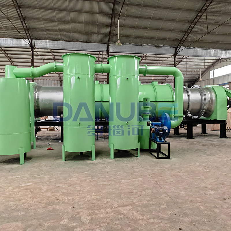 Olive Pomace Carbon Production Line Biochar Carbonization And Molding Equipment - Color: Customized