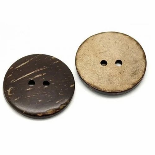 Round Coconut Button