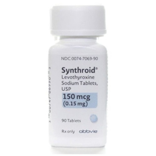 Synthroid Levothyroxine Tablets - Origin: India