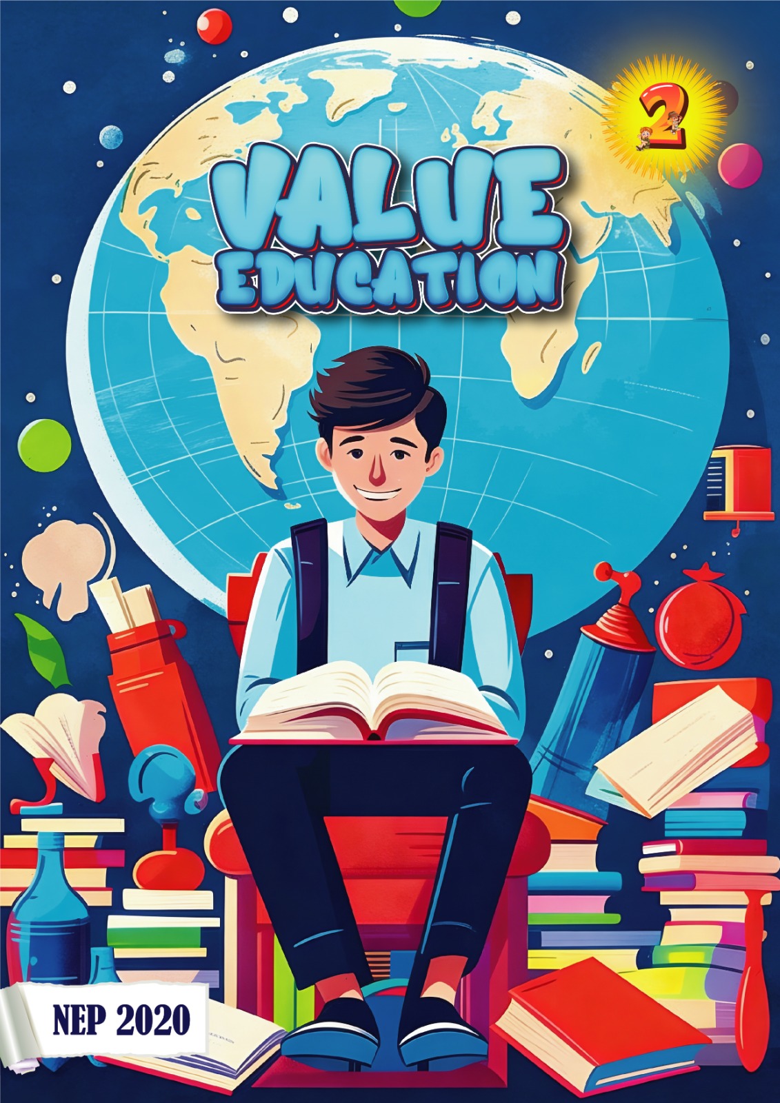 Value Education Book Class 2 - Dimensions: 50 Millimeter (Mm)