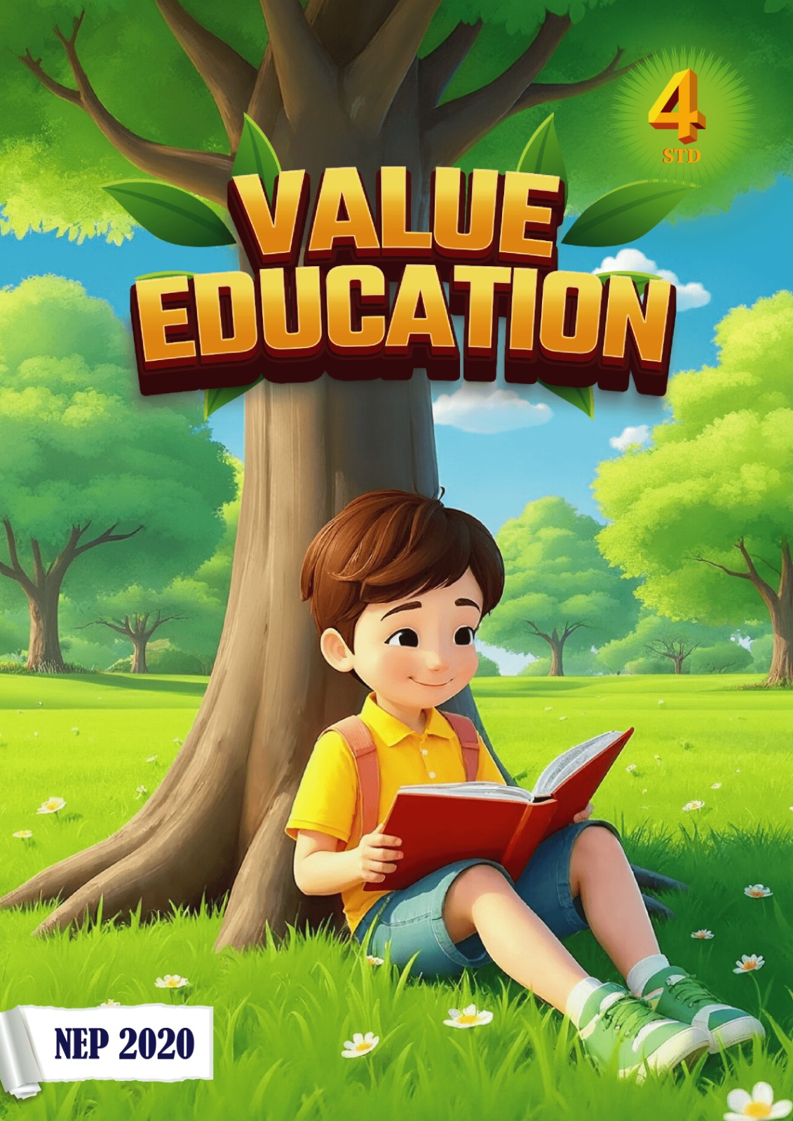 Value Education Book Class 4 - Dimensions: 2 Millimeter (Mm)