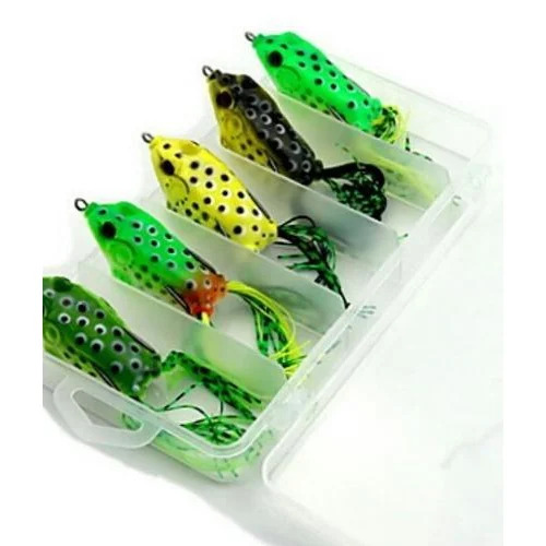Fiber Frog Fishing Hook