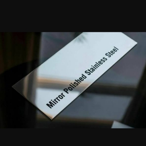 Mirror Finish Stainless Steel Sheet - Various Thicknesses, Scratch Resistant | Corrosion Resistant, Easy to Clean
