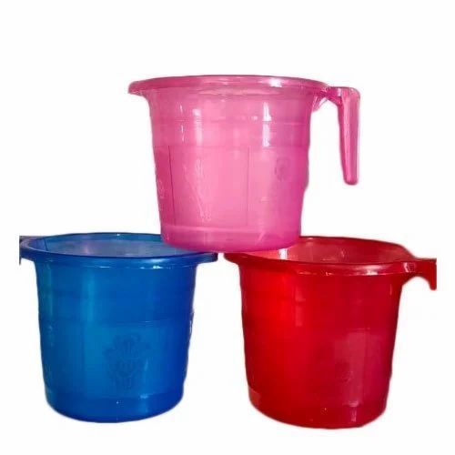 Multicolor 1 L Plastic Mug
