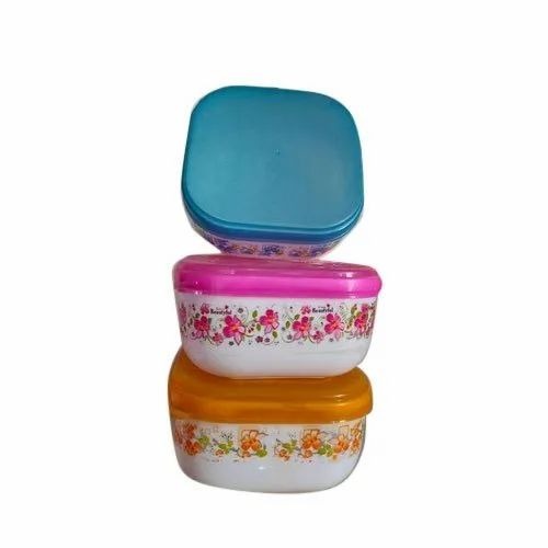Square Plastic Lunch Box