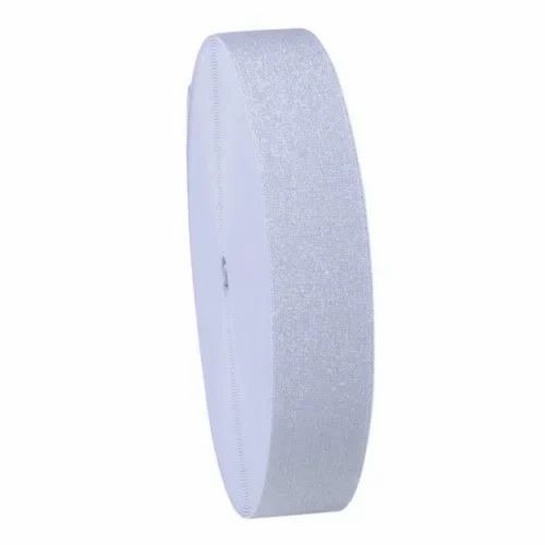 White Plain Woven Elastic Tape