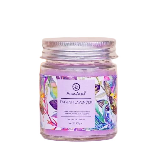English Lavender Jar Scented Candle