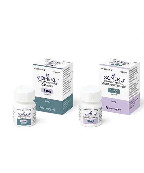 Gomekli (Mirdametinib) Capsules And Tablets - Age Group: Suitable For All Ages