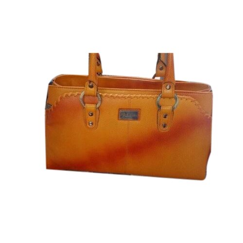 Ladies Brown Polyester Handbag