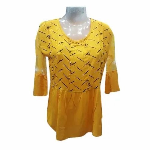 Ladies Round Neck Top