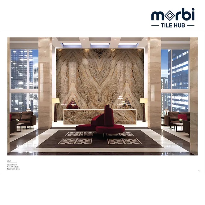 Olga Mocha Matt 1200X2400 Matt Plain Colour Body Tile - Color: Browns / Tans