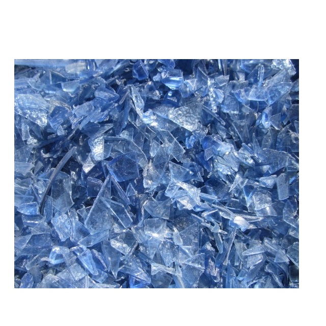 Pc Water Bottle Flake Scrap - Color: Ligh Blue