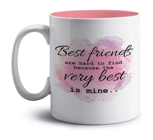 Pink Ceramic Coffee Mug