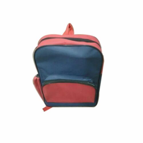 Polyester Plain School Bag