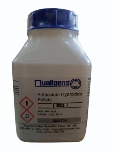 Potassium Hydroxide Liquid - 99% Purity, Reagent Grade | Laboratory Use, 500ml Bottle