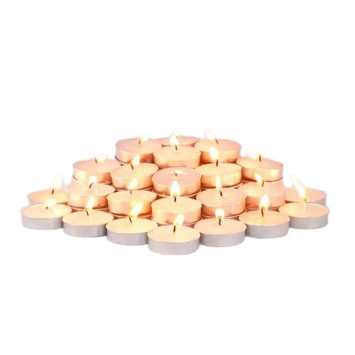 Tealight Scented Candles - Handmade Soy Wax 37mm Multicolor, Flame-less Scented, Fancy Decorative