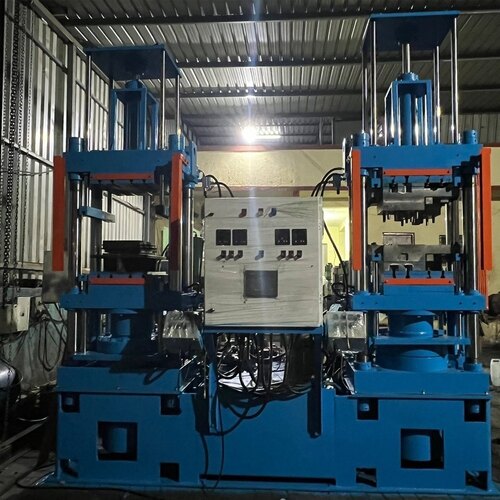 Top And Bottom Injection Rubber Molding Machine