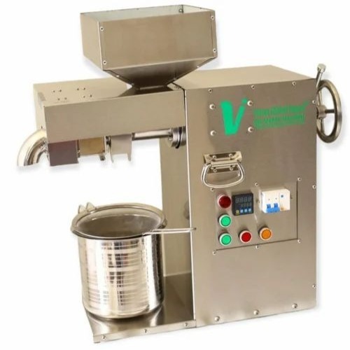 02 Mini Screw Press Oil Machine