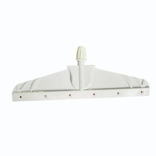 12inch White PVC Plastic Floor Wiper - Replaceable Head, Home Use, Multicolor Options