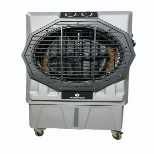 22 Inch Air Cooler - Plastic Body, 150 L Tank, Silver Color, Manual Control, Industrial Use