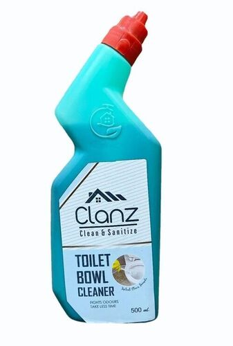 500ml Liquid Toilet Cleaner - Green Bottle, 12 Months Shelf Life, Prevents Stains, 100% Germs Killing
