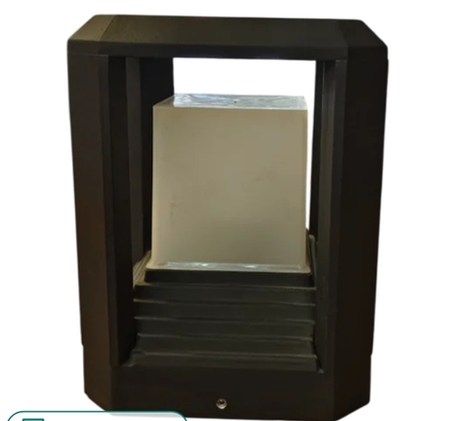 Black Aluminium Led Gate Light