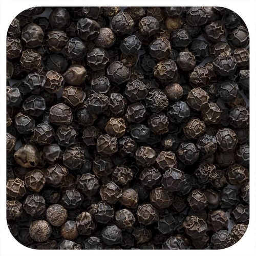 Black Pepper - Dried Solid Dark Black, Round Shape | Spicy Taste, 100% Purity
