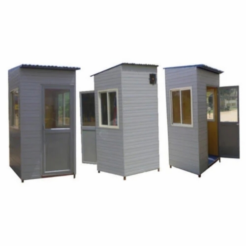 Frp Portable Security Cabin - Custom Size Multi Color Frp Roof | Durable Lightweight Portable Weather and Corrosion Resistant Fire and UV Resistant