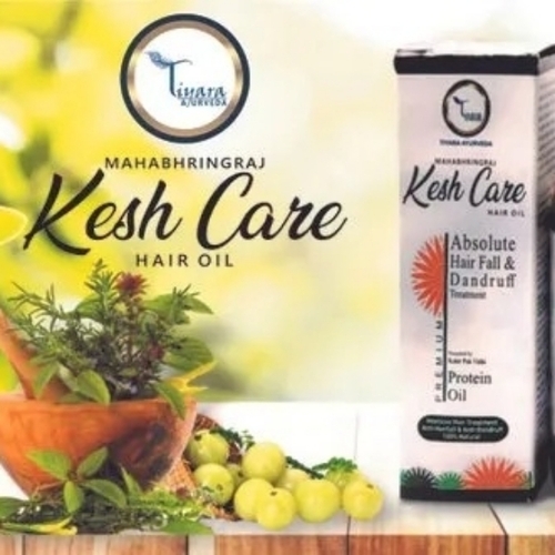 Mahabhringraj Kesh Care Hair Oil - Herbal Natural Extract, Lightweight Liquid, Non-Greasy | Hair Nourishment, Scalp Care, Strengthening, Moisturizing, Smooth Finish