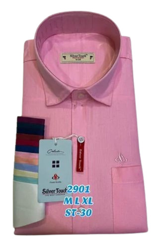 Men Pink Color Shirt