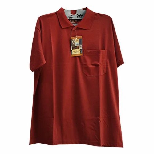 Men Plain Cotton T Shirt