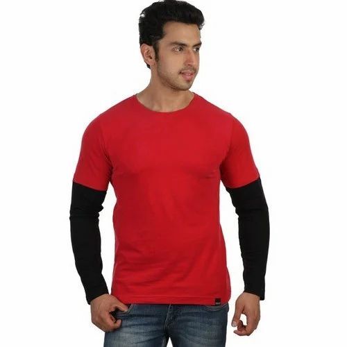 Mens Cotton Round Neck T Shirt
