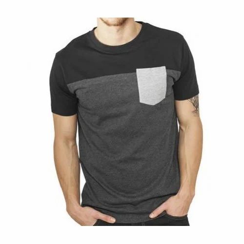 Mens Half Sleeve Round Neck T Shirt