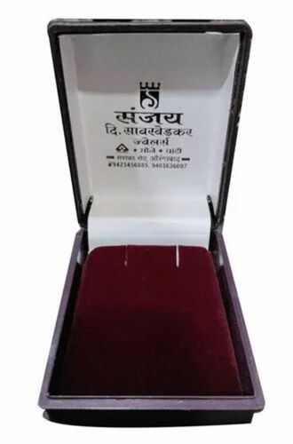 Plastic Earring Jewelry Box - Plastic 4 Inch Brown Square Eco-Friendly Folding Design