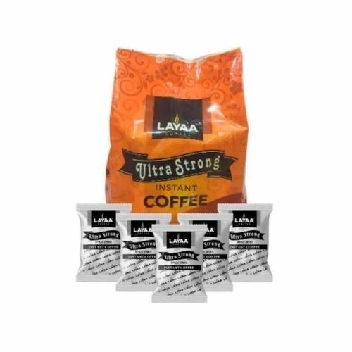 Spray Dried Instant Coffee Hotel Pack - 60:40 Arabica-Robusta Blend, Medium Roast, Powder, Strong & Pure Taste