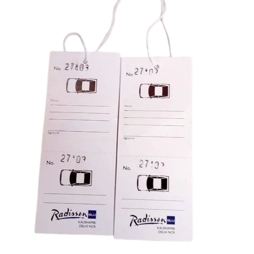 180 Gsm Art Paper Printed Garment Tag