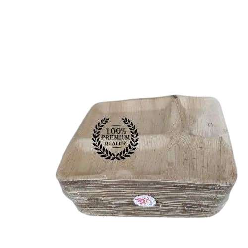 Arica Leaf Plates - Areca Leaf, Various Sizes, Brown | Disposable, Eco Friendly, Lightweight